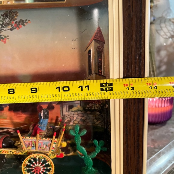 Vintage Sicilian Italian Folk Art miniature Horse And people Souvenir in box 60s - Picture 11 of 16